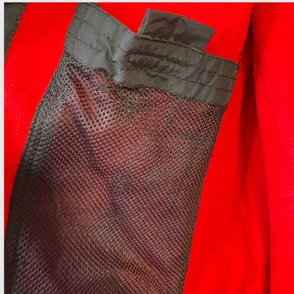 Abercrombie & Fitch Coat Men's LARGE Blue Red Fleece Lined Y2K - Picture 7 of 11